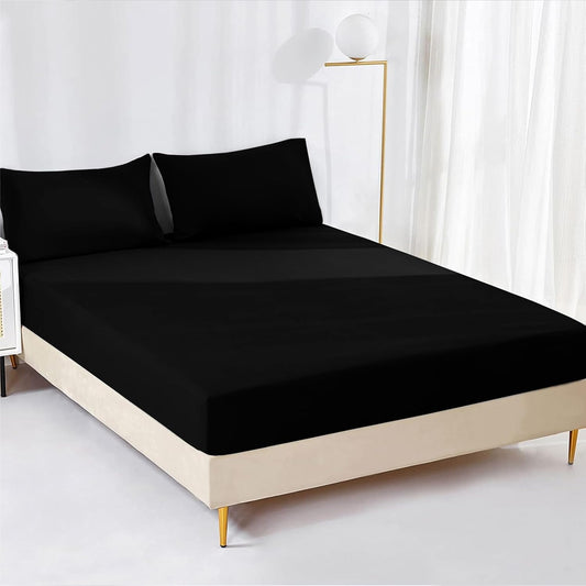 3 PCS Fitted sheet - Black